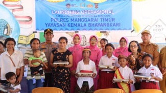 Program MBG Diluncurkan di SDI Peot Matim, Layani Kelompok 3B