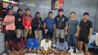 Polres Sumba Timur Bekuk 4 Pelaku Pembacokan di Waingapu