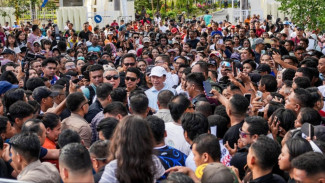 Ribuan Warga Kupang Antusias Sambut Jokowi di CFD El Tari
