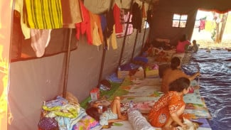 Lima Hari di Tenda, 415 Warga Nagekeo Baru ‘Dijatah’ 20 Kg Beras dari Pemerintah
