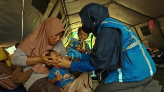 Gempa Memaksa Anak ke Tenda Darurat, Deteksi Dini Jalan Menuju Pengobatan Tuntas