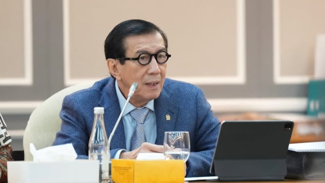 Mantan Menteri Hukum dan HAM Yasonna Laoly