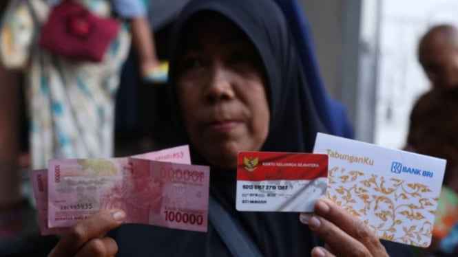 Anggota penerima bantuan sosial