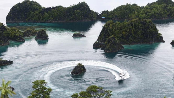 kawasan wisata piaynemo Raja Ampat