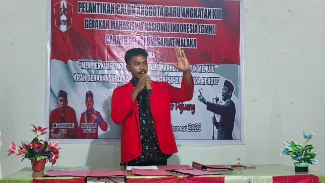 Angki Seran Ketua GMNI Cabang Malaka-NTT