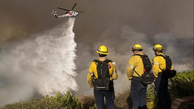 Kebakaran hutan mematikan di Los Angeles (LA)