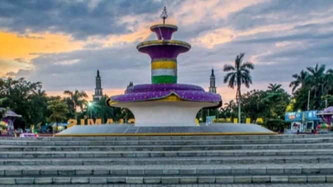 Taman Raflesia Sebelah Timur kota Ciamis Jawa Barat