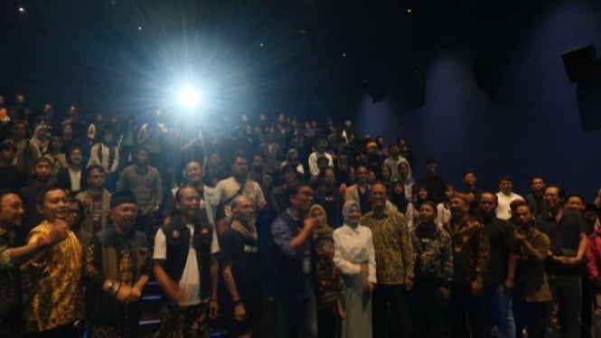 Foto Acara bedah film di SAM'S Studios