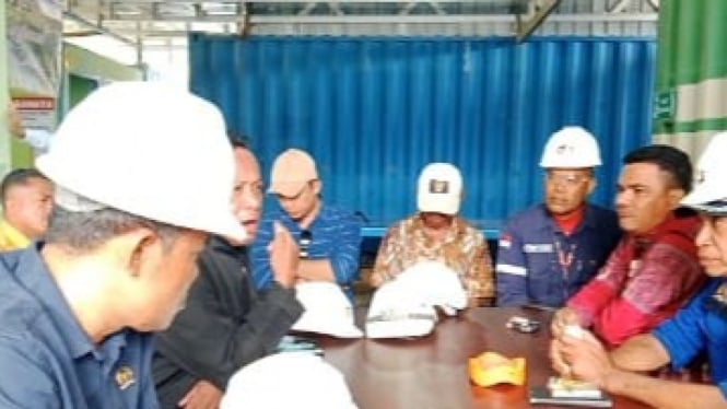 DRPD Ende Saat pertemuan dengan PT SGI