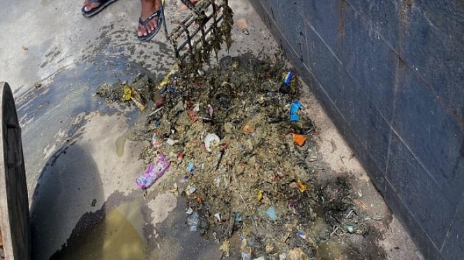 Sampah di IPAL Labuan Bajo Mabar NTT. Dokumen IPAL