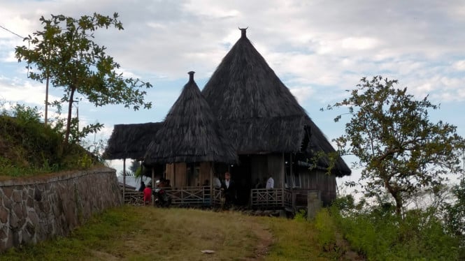 Rumah adat Compang Cibal di Manggarai-NTT