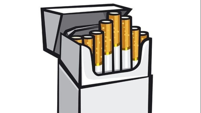 Ilustrasi produk tembakau (Rokok)