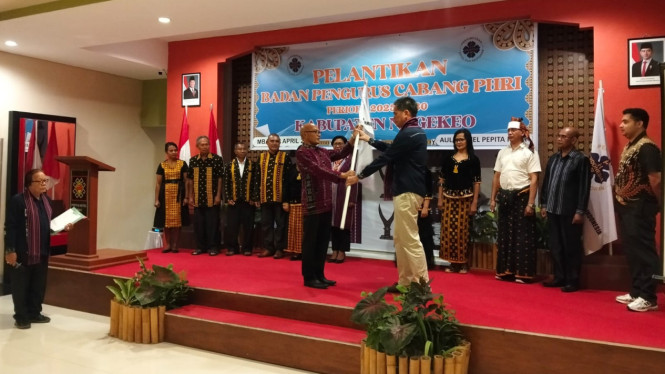 Pengukuhan Pengurus PHRI Nagekeo periode 2025-2030