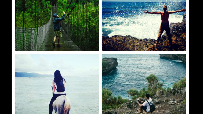 Gambar Orang Berwisata