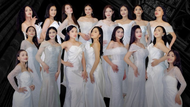17 Finalis Pemilihan Putri Manggarai 2025.