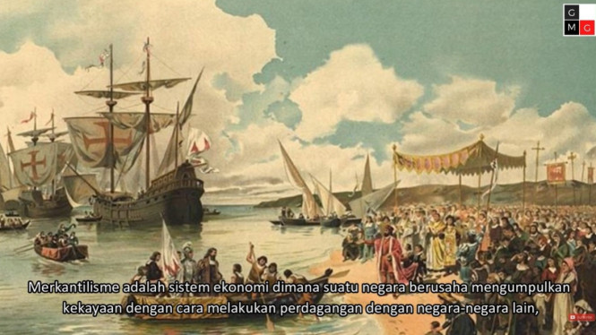 Ilustrasi Merkantilisme