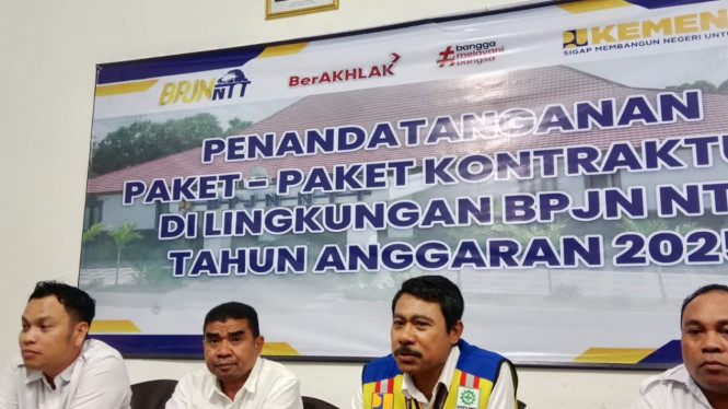 Satker PJN Wilayah IV NTT Lanjutkan Tiga Paket Preservasi Jalan Negara