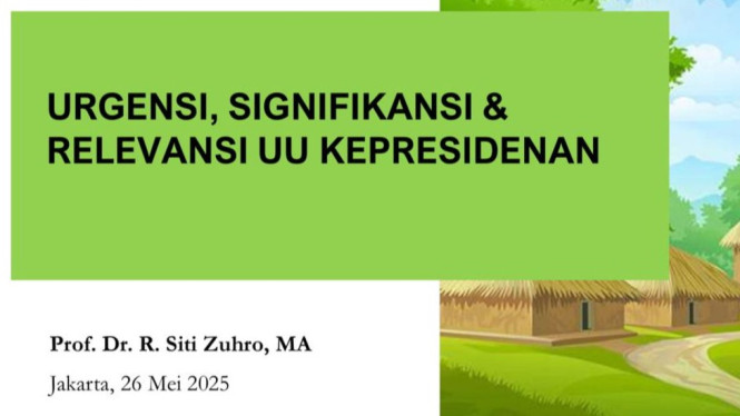 Kolasi paparan UU Kepresiden.