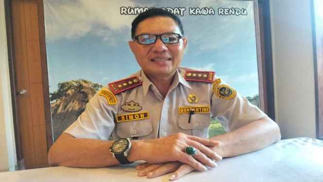 Kepala Balai Karantina Hewan Tumbuhan dan Ikan Provinsi NTT, Simon Soli.