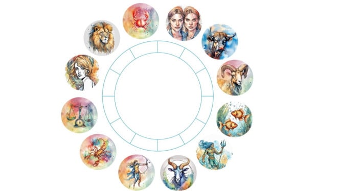 Ilustrasi zodiak