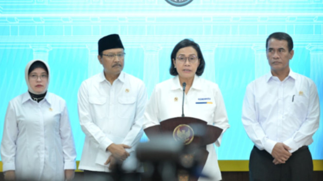 Menteri Keuangan Sri Mulyani Indrawati.