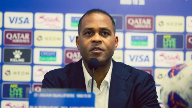 Pelatih tim nasional Indonesia, Patrick Kluivert