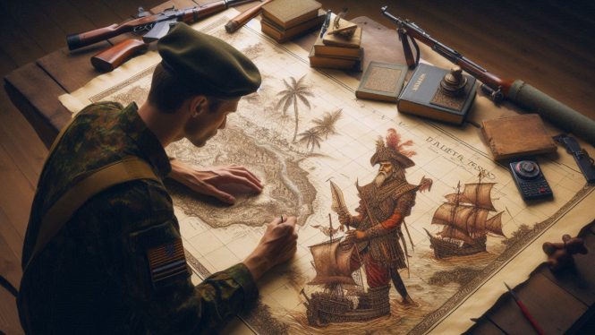 Ilustrasi Perjanjian Lisbon 1859 Awal Terbentuknya Nusa Tenggara Timur dan Timor Leste.