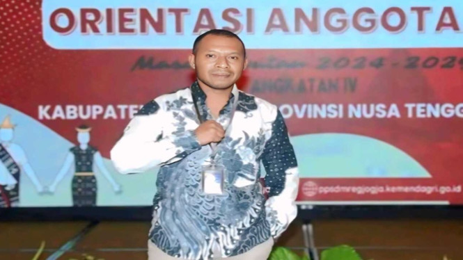 Ketua Fraksi Gerindra DPRD Nagekeo, Walterius Meka.