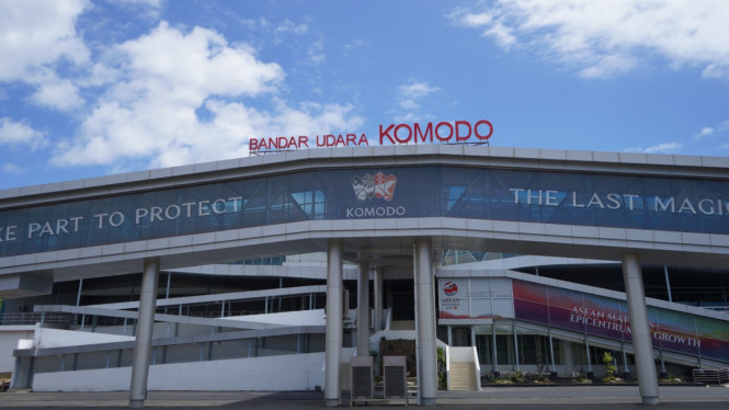 Bandara Internasional Komodo Labuan Bajo.