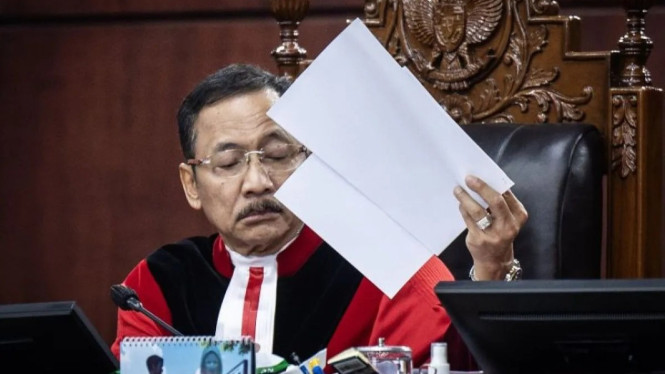 Ketua Mahkamah Konstitusi Suhartoyo.