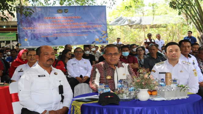 Acara peluncuruan KUHP baru 2026 serempak seluruh Indonesia.