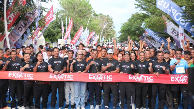 Kupang Exotic Run, Tingkatkan Sport Tourism dan Persiapan Atlet PON 2028.