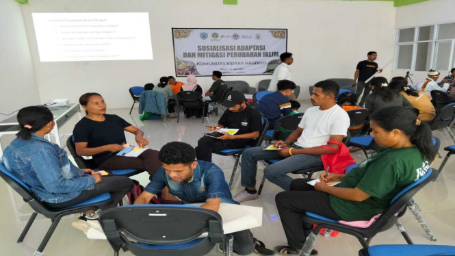 Sosialisasi Adaptasi dan Mitigasi Perubahan Iklim di Kabupaten Nagekeo.