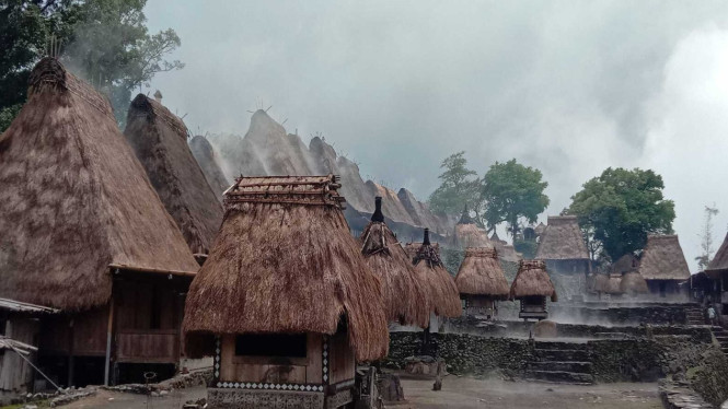 Kampung Adat Bena di Kabupaten Ngada Flores.