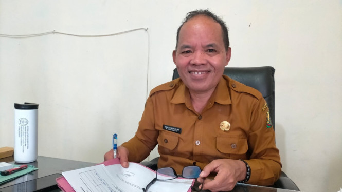 Kepala Dinas Pendidikan Kabupaten Manggarai, Wensislaus Sedan.
