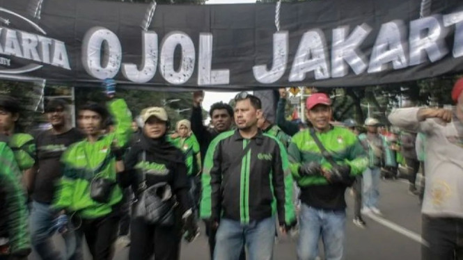 Puluhan Ribu Ojol dan Kurir Online Siap Kepung Istana