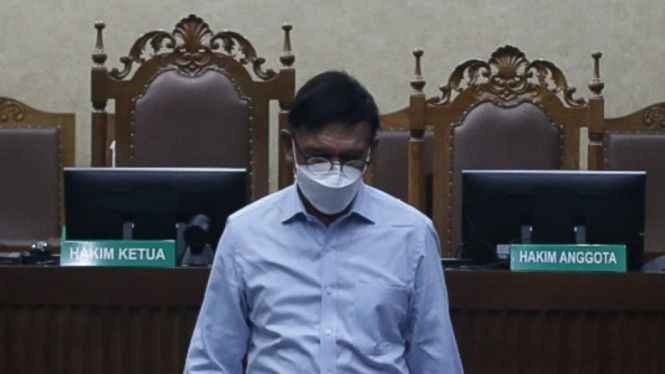 Johnny G. Plate Sidang Vonis Kasus BTS Kominfo