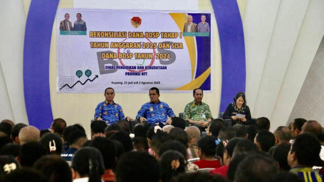 Rekonsiliasi dana BOSP Tahap 1 Provinsi NTT