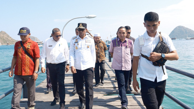 Gubernur NTT Johni Asadoma kunker ke Labuan Bajo, Jumat, 25 Juli 2025.