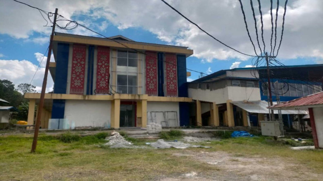 Gedung CSSD dan Laundry di RSUD Ruteng yang diusut Kejaksaan.