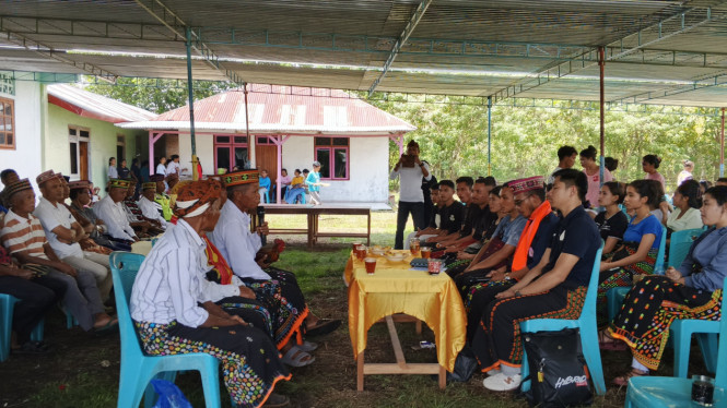 78 mahasiswa Unika Santu Paulus Ruteng laksanakan Asistensi Paskah di Stasi Santu Yosep Indrong, Paroki Rekas