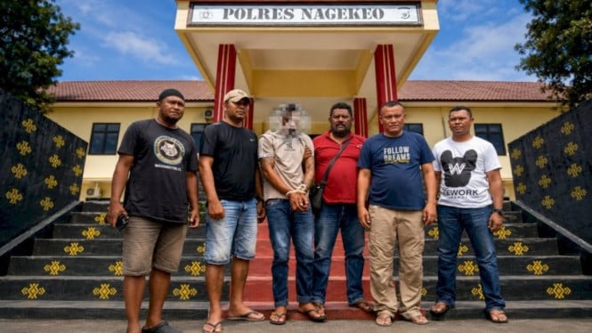Polisi tangkap Ewentinus Alfonsius J. Barus usai mencuri keyboard dan peralatan musik di tempat ibadah