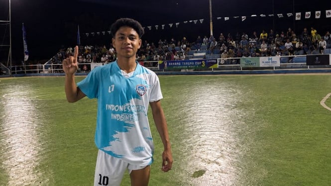 Reza pemain muda muda Futsal Fatspay FC Puncaki Top Score Sementara