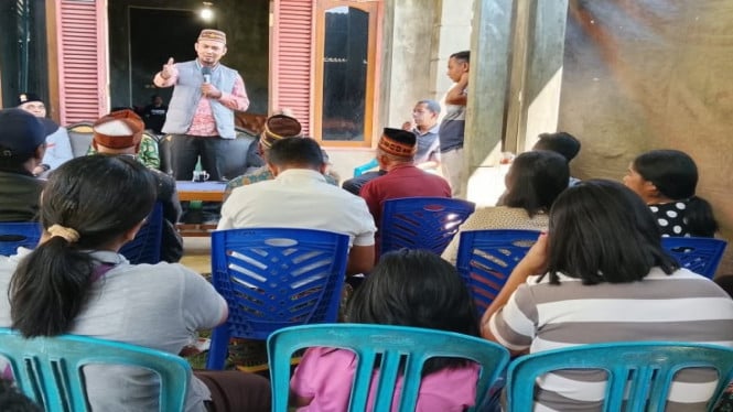 Anggota DPRD NTT dari Fraksi PKS, Rusding, melaksanakan reses di Kumba Kelurahan Pocomal Ruteng