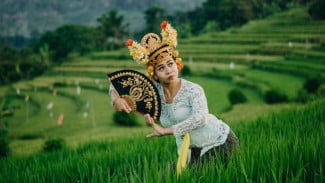 Desa Sidemen, Menawarkan Hamparan Pemandangan Sawah di Bali