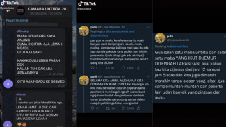 Biadab! Panitia Ospek Mahasiswa UNTIRTA, Maba Sekarang Kaya Anjing