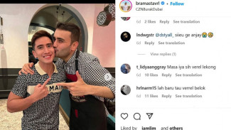 Verrell Bramasta Dicium Chef Bule, Netizen : Masa Iya Sih Lekong?