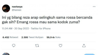 Reza Arap Selingkuh Sama Rossa? Netizen : Rossa Mau Sama Kodok Zuma