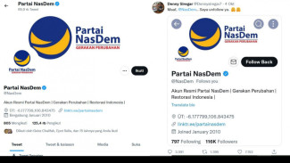 Denny Siregar Unfollow Nasdem, Hilang Satu Tumbuh Sembilan Ribu