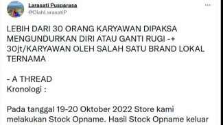 Tagar Erigo dan The Goods Dept Trending, Diduga Karena Curhat Pilu Ini